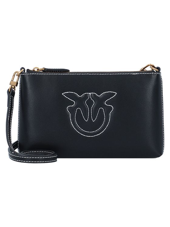 PINKO Flat Horizontal Skuldertaske Læder 20 cm