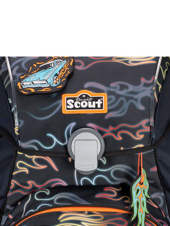 Scout Alpha Safety Light Skoleransel-sæt 5-delt