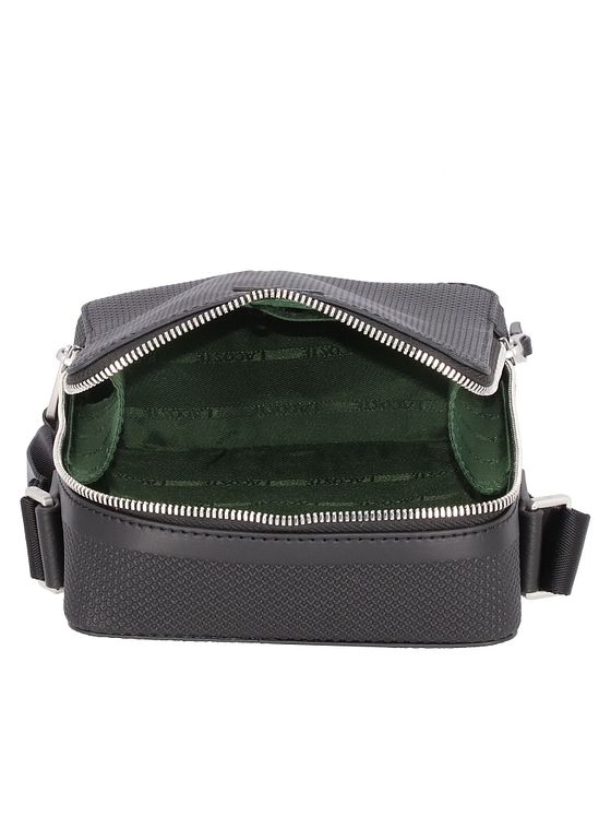 Lacoste Chantaco skuldertaske i læder 17 cm