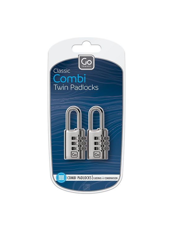 Go Travel Kombinationslåsesæt 2 stk. Go Travel Kombinationslåsesæt 2 stk.