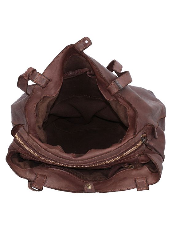 Harold's Submarine skuldertaske i læder 33 cm