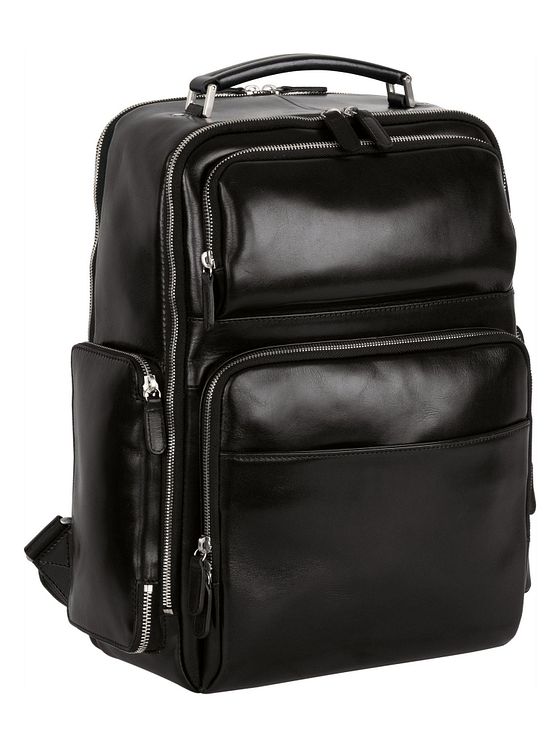 Leonhard Heyden Cambridge rygsæk læder 42 cm rum til bærbar computer Leonhard Heyden Cambridge rygsæk læder 42 cm rum til bærbar computer