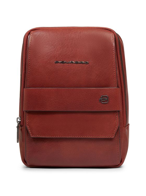 Piquadro Solm Skuldertaske Læder 25 cm