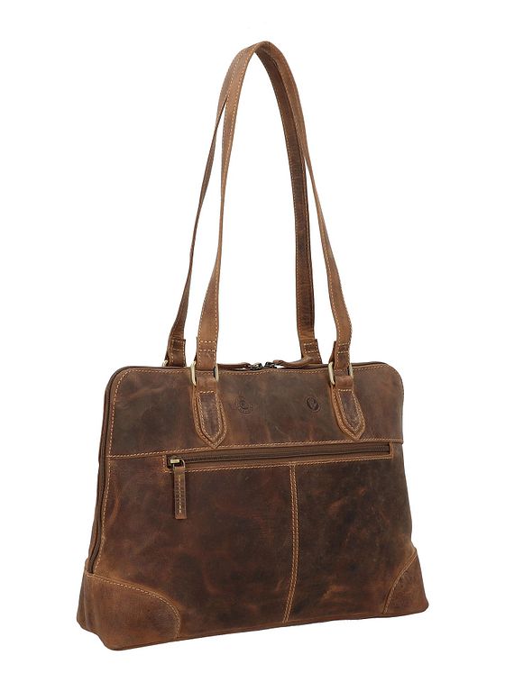 Greenburry Vintage Shopper-taske Læder 37 cm Laptoprum