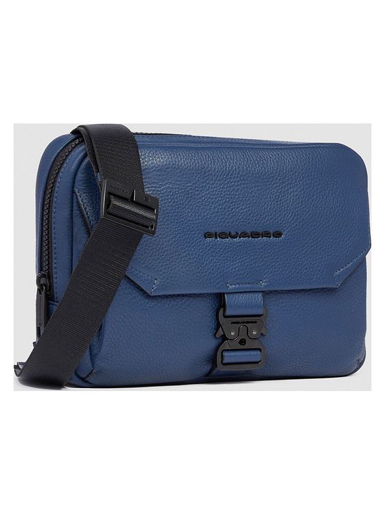 Piquadro Than Skuldertaske Læder 24 cm