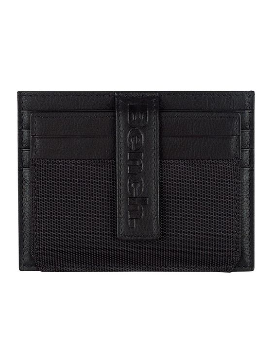 Bench Carbon kreditkortholder i læder 11 cm