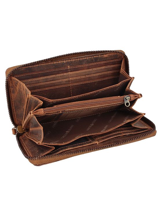 Greenburry Vintage mobiletui RFID læder 8 cm