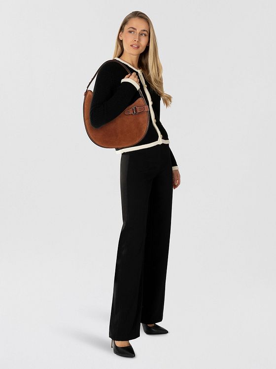 Lauren Ralph Lauren Tasha Skuldertaske Læder 32 cm