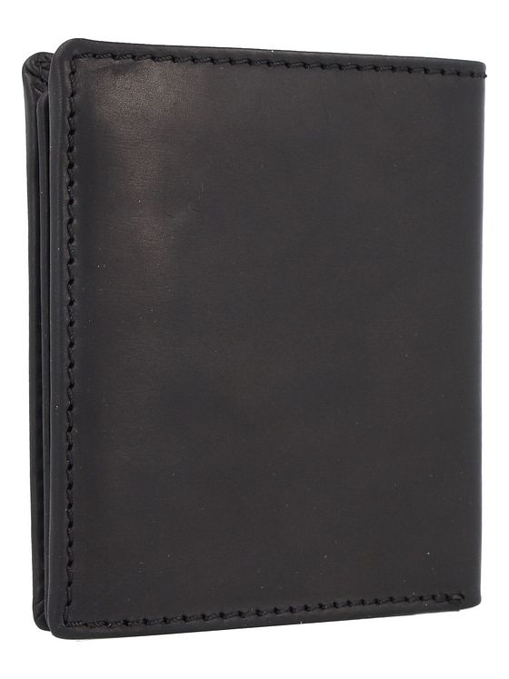 Greenburry Pure Black Pung RFID-beskyttelse Læder 11 cm