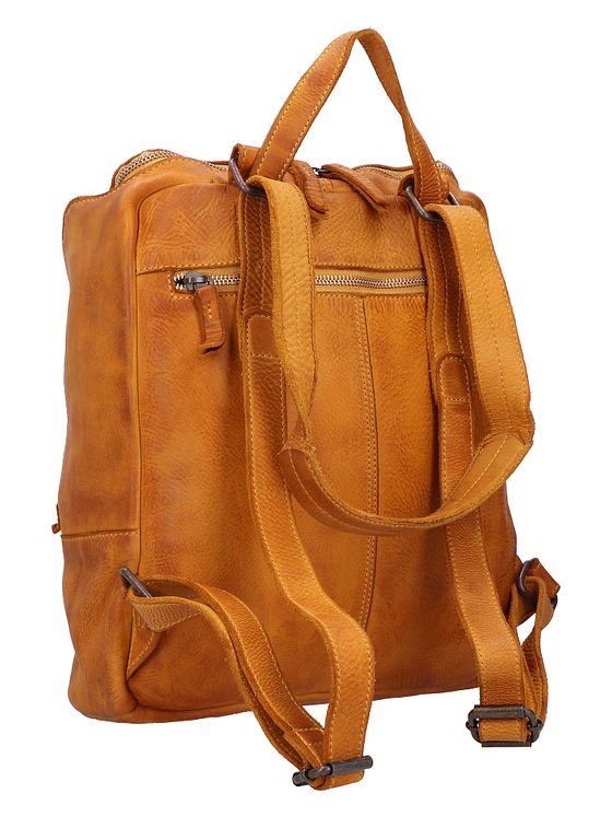 Harold's Submarine-rygsæk i læder med 32 cm rum til bærbar computer Harold's Submarine-rygsæk i læder med 32 cm rum til bærbar computer