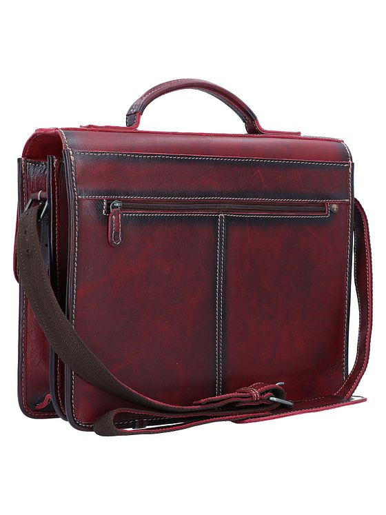 Greenburry Kuffert i læder 39 cm