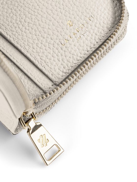 Lazarotti Bologna Leather XL dvojitá peněženka se zipem RFID Leather 20 cm