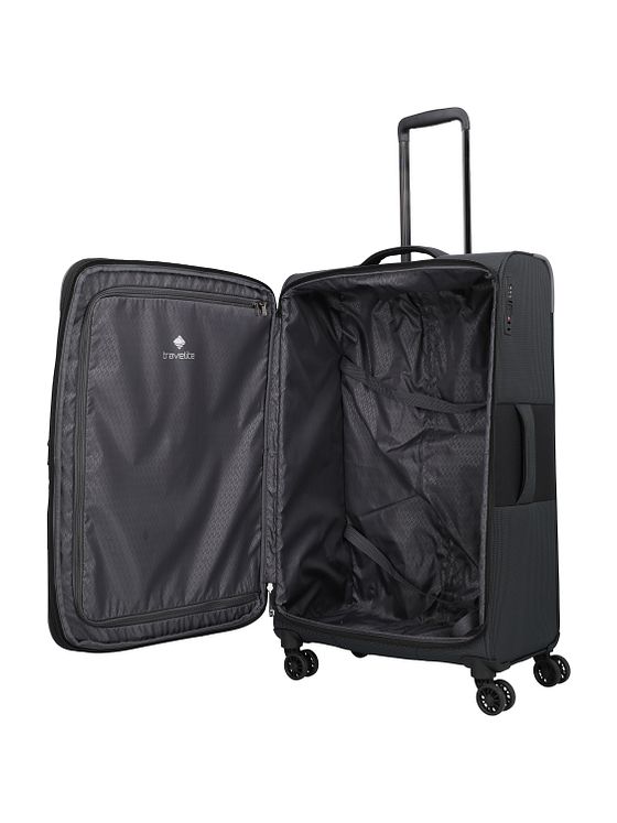 Travelite Corsiica 4 hjul Trolley L 77 cm med strækfold Travelite Corsiica 4 hjul Trolley L 77 cm med strækfold