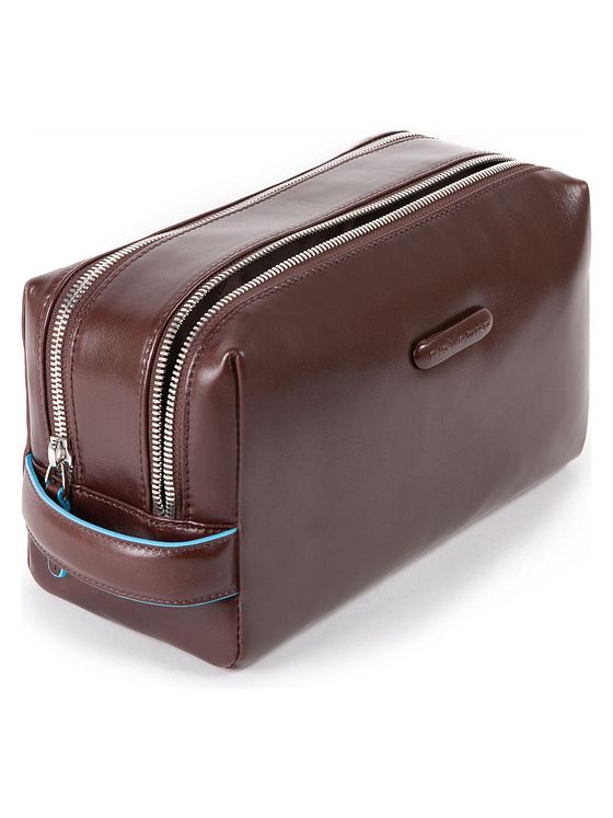 Piquadro Blue Square Toilettaske Læder 25 cm Piquadro Blue Square Toilettaske Læder 25 cm