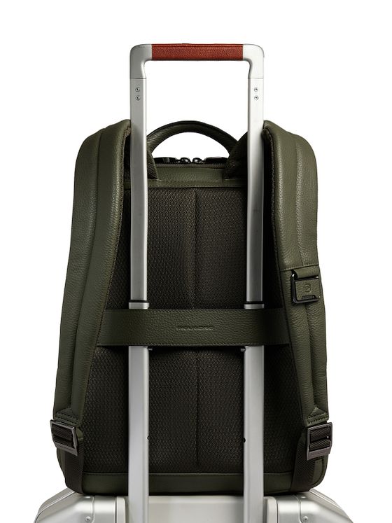 Piquadro Modus Batoh Kůže 37 cm Kapsa na notebook