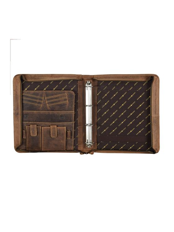 Greenburry Vintage ringbind i læder 29 cm