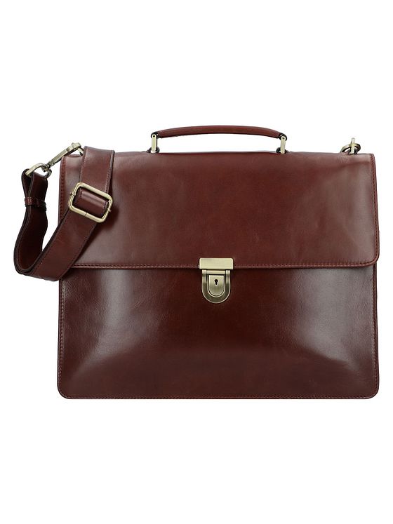 Leonhard Heyden Cambridge dokumentmappe læder 40 cm rum til bærbar computer