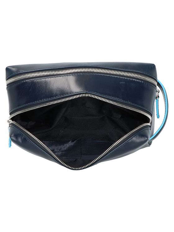 Piquadro Blue Square Toilettaske Læder 25 cm