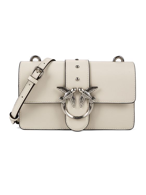 PINKO Love One Bolsa de hombro Piel natural 21 cm PINKO Love One Bolsa de hombro Piel natural 21 cm