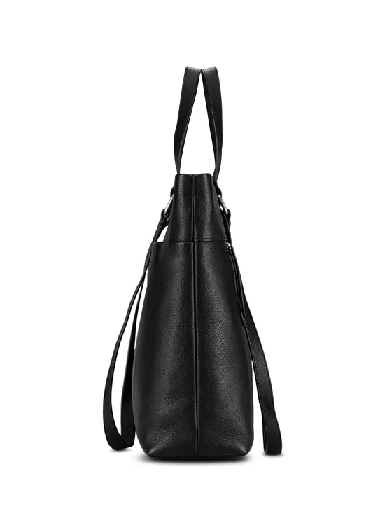 Jost Lysa Business-shopper -nahkalaukku, 36 cm, kannettavan tietokoneen lokero Jost Lysa Business-shopper -nahkalaukku, 36 cm, kannettavan tietokoneen lokero