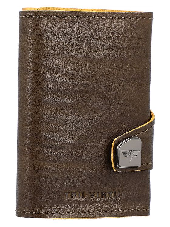 Tru Virtu Click & Slide kreditkortholder RFID læder 6,5 cm