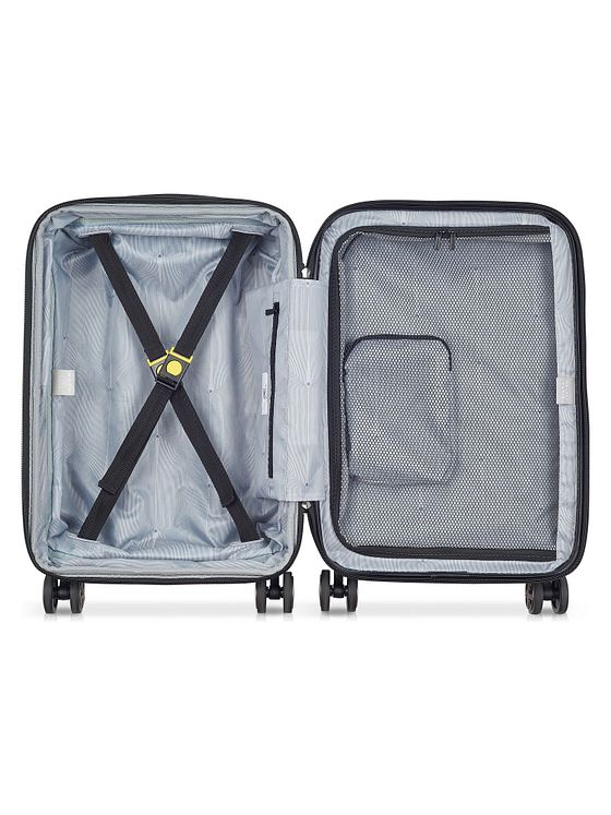 Delsey Paris Kabinový vozík Shadow 5.0 na 4 kolečkách Přihrádka na notebook 55 cm s rozšiřujícími záhyby