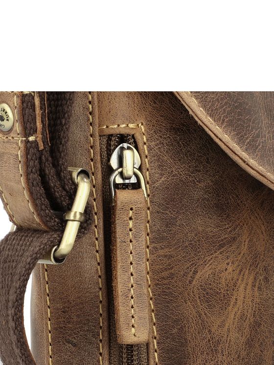 Greenburry Vintage skuldertaske i læder 20 cm Greenburry Vintage skuldertaske i læder 20 cm