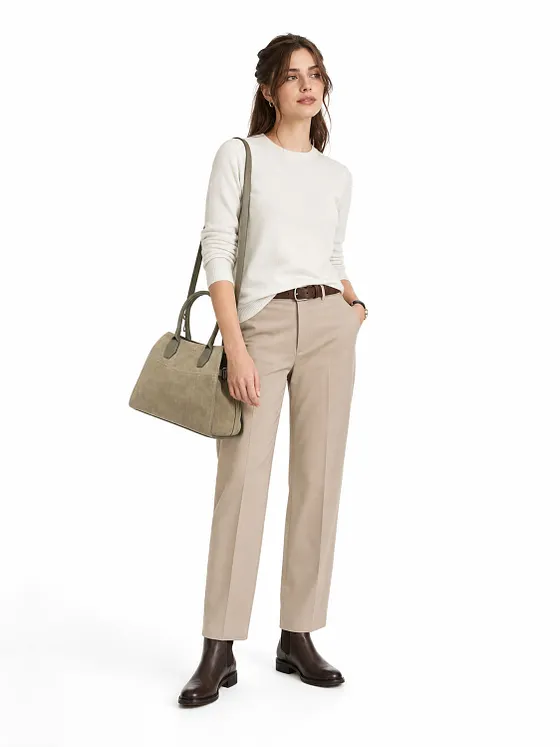 Guess Liza Bolsa de hombro M Piel natural 42 cm Guess Liza Bolsa de hombro M Piel natural 42 cm