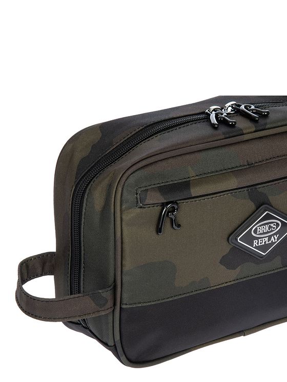 Bric's Replay Camouflage Toilettilaukku 25 cm