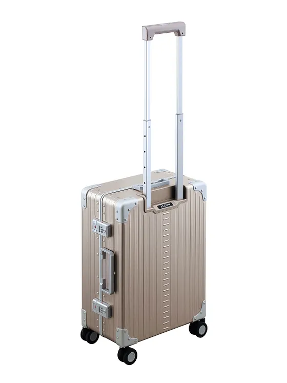 Aleon Fortis 4-hjulig kabinväska i Aluminium, 54 cm Aleon Fortis 4-hjulig kabinväska i Aluminium, 54 cm