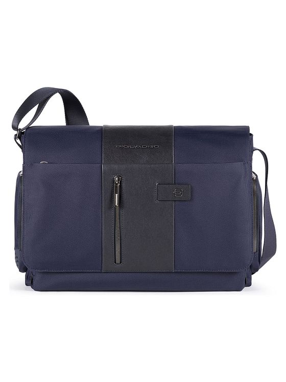Piquadro Brief Messenger 43 cm rum til bærbar computer
