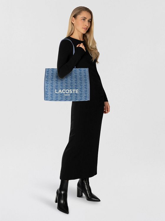 Lacoste Heritage Jacquard Shopper-taske 40 cm