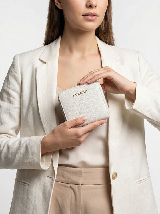 Lazarotti Bologna Leather Medium Zip-Around Pung Læder 10 cm Lazarotti Bologna Leather Medium Zip-Around Pung Læder 10 cm