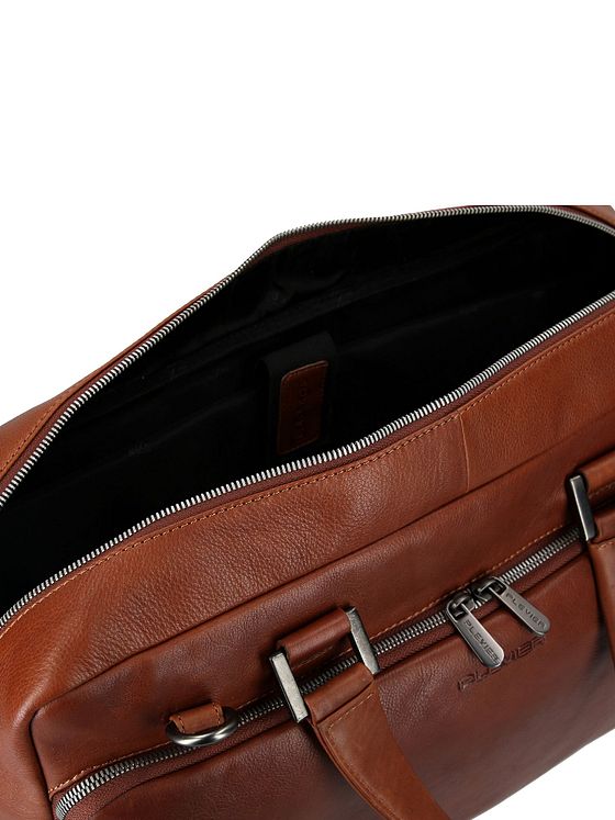 Plevier Vintage Bill Dokumenttaske Læder 40 cm Laptoprum