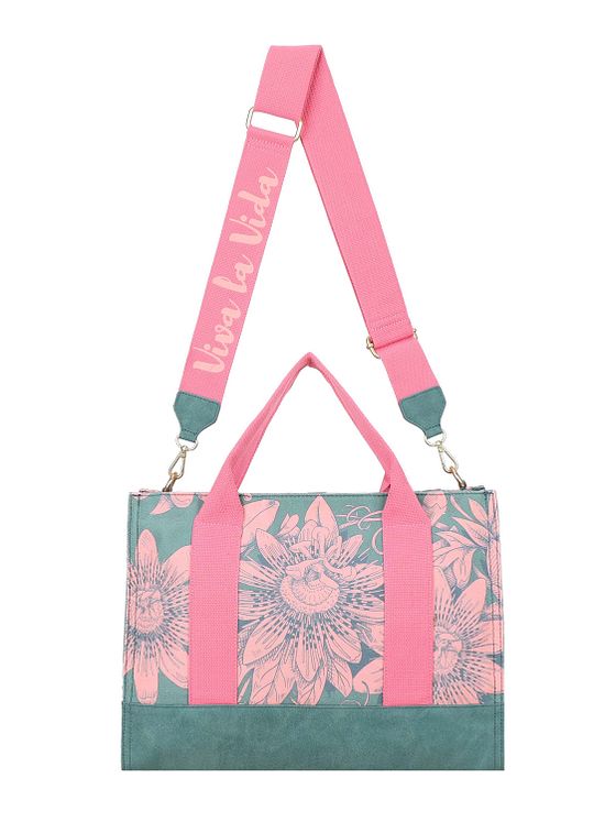 Fritzi aus Preußen Fritzi x Frida Kahlo Limited Bloom Axelväska 40 cm Fritzi aus Preußen Fritzi x Frida Kahlo Limited Bloom Axelväska 40 cm