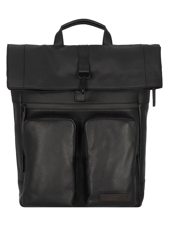 Jost Stockholm-rygsæk i læder med 45 cm rum til bærbar computer