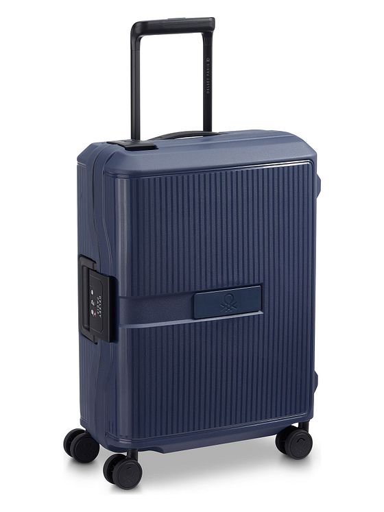 Delsey Paris x United Colors of Benetton Color Block Hardside 4-hjuls kabinevogn 55 cm