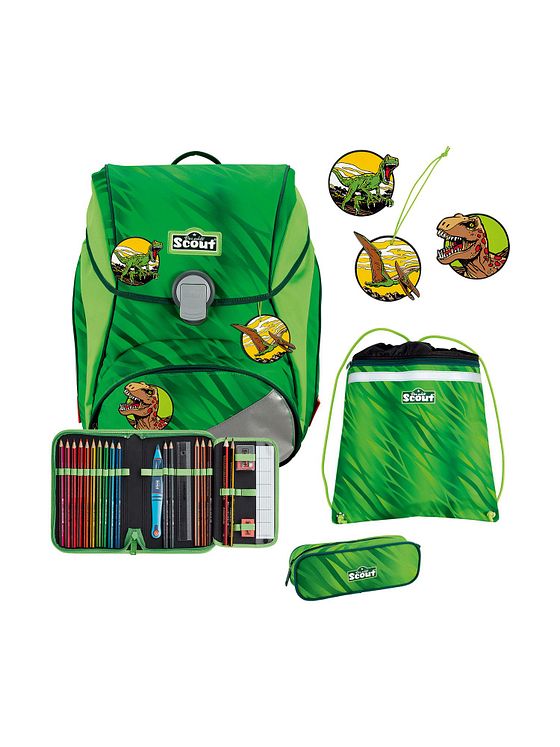 Scout Alpha Skoleransel-sæt 4-delt