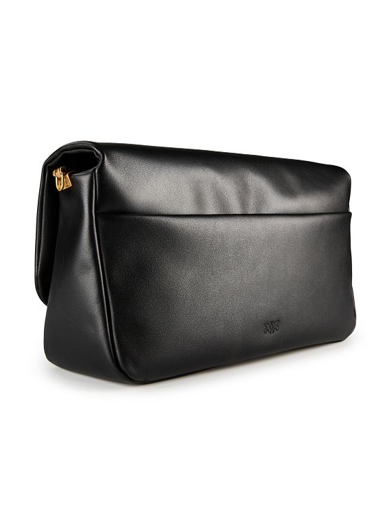 PINKO Click Soft Classic Skuldertaske Læder 32 cm