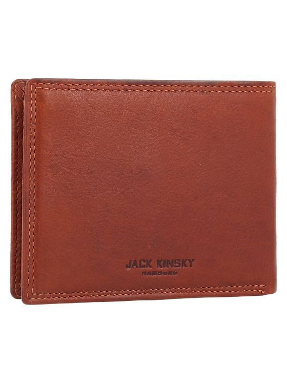 Jack Kinsky Montreal Peněženka RFID ochrana Kůže 12 cm