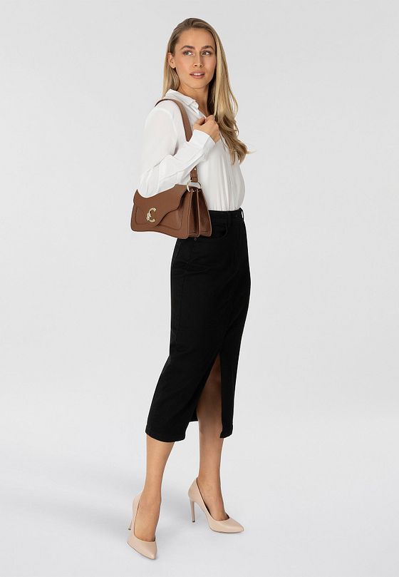 Coccinelle C-Me Skuldertaske Læder 28 cm