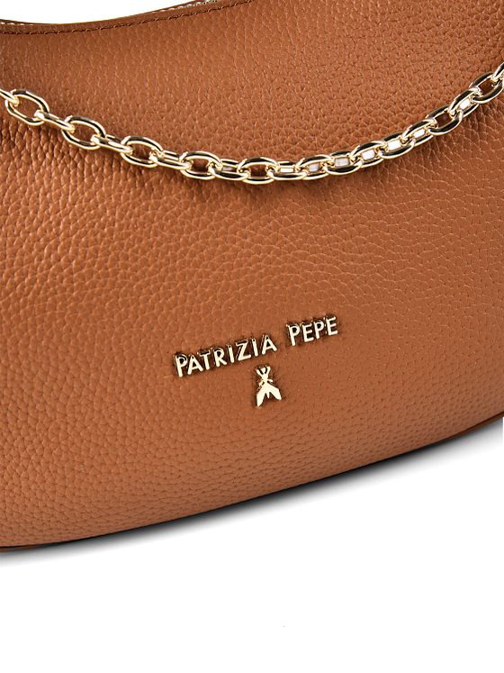 Patrizia Pepe Daily Skuldertaske Læder 28 cm