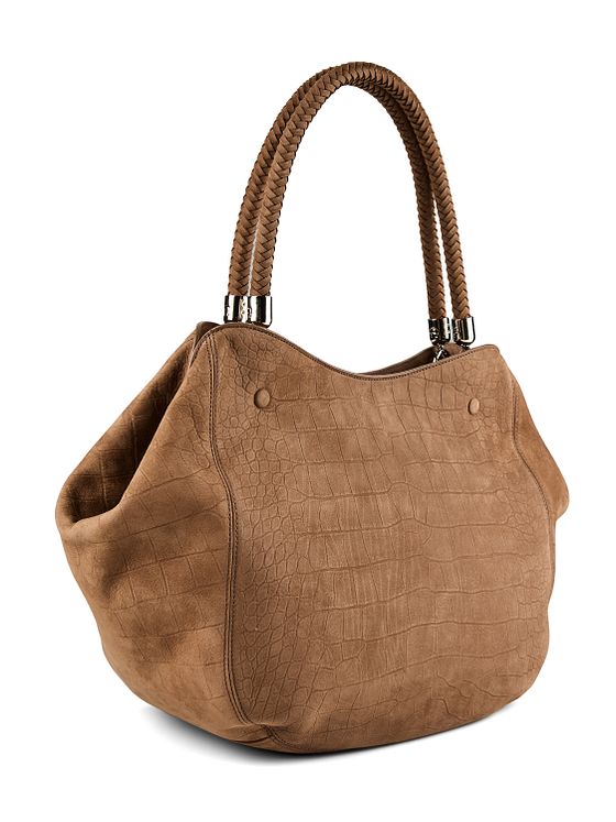 AIGNER Carre Soft Bolsa de hombro Piel natural 33 cm AIGNER Carre Soft Bolsa de hombro Piel natural 33 cm