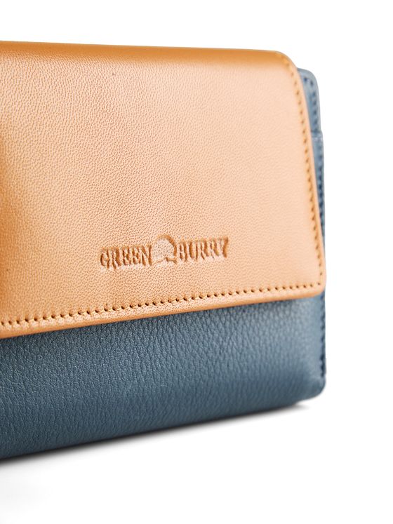Greenburry Nappa Pung RFID-beskyttelse Læder 14 cm