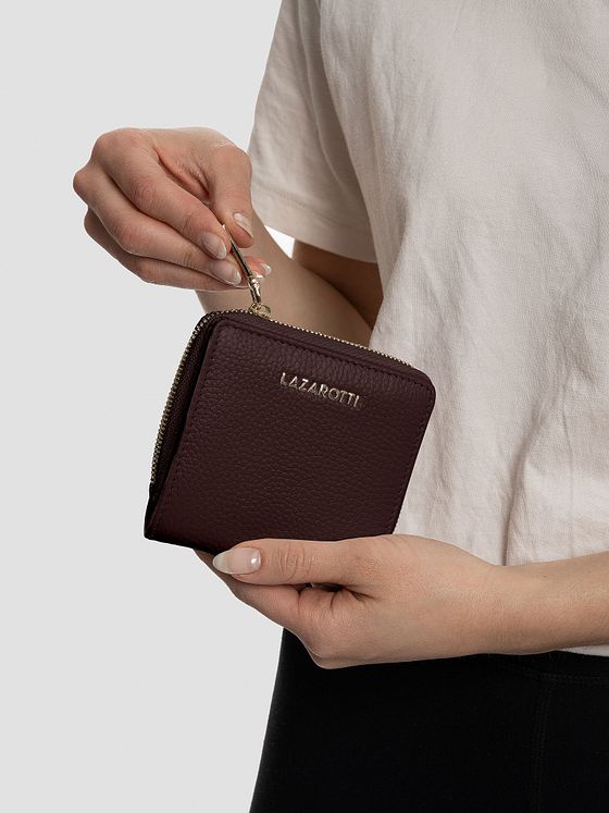 Lazarotti Bologna Leather Pung Læder 10 cm