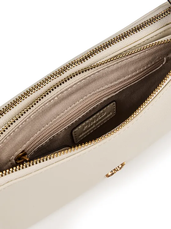 PINKO Love Mini Taška přes rameno Kůže 21 cm PINKO Love Mini Taška přes rameno Kůže 21 cm