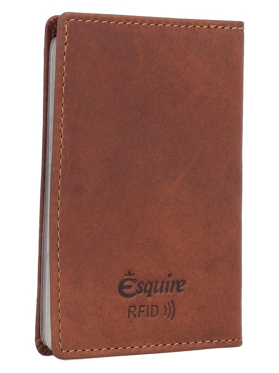 Esquire Dallas Kreditkortetui RFID-beskyttelse Læder 7.5 cm