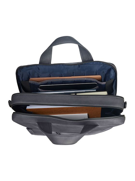 Leonhard Heyden Den Haag dokumentmappe læder 40 cm rum til bærbar computer