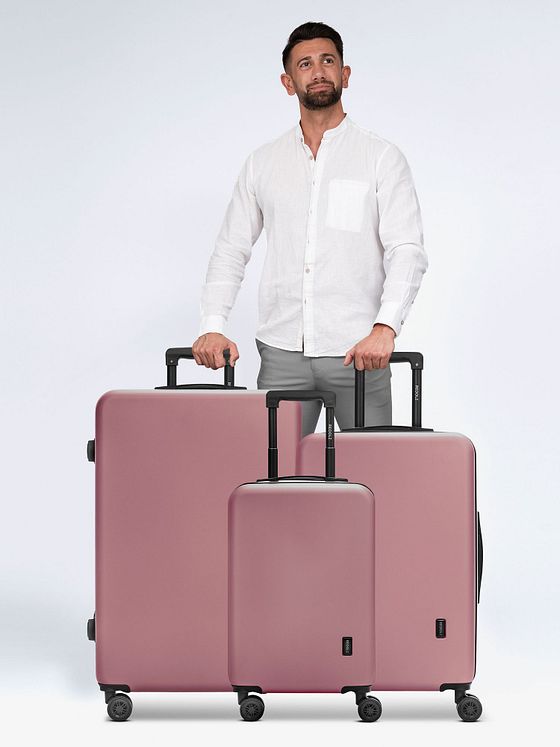 Redolz Essentials 09 3-SET 4 kolečka Sada kufrů 3-dílný