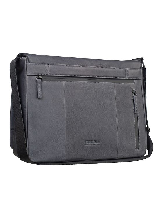 Leonhard Heyden The Hague Messenger Læder 37 cm rum til bærbar computer